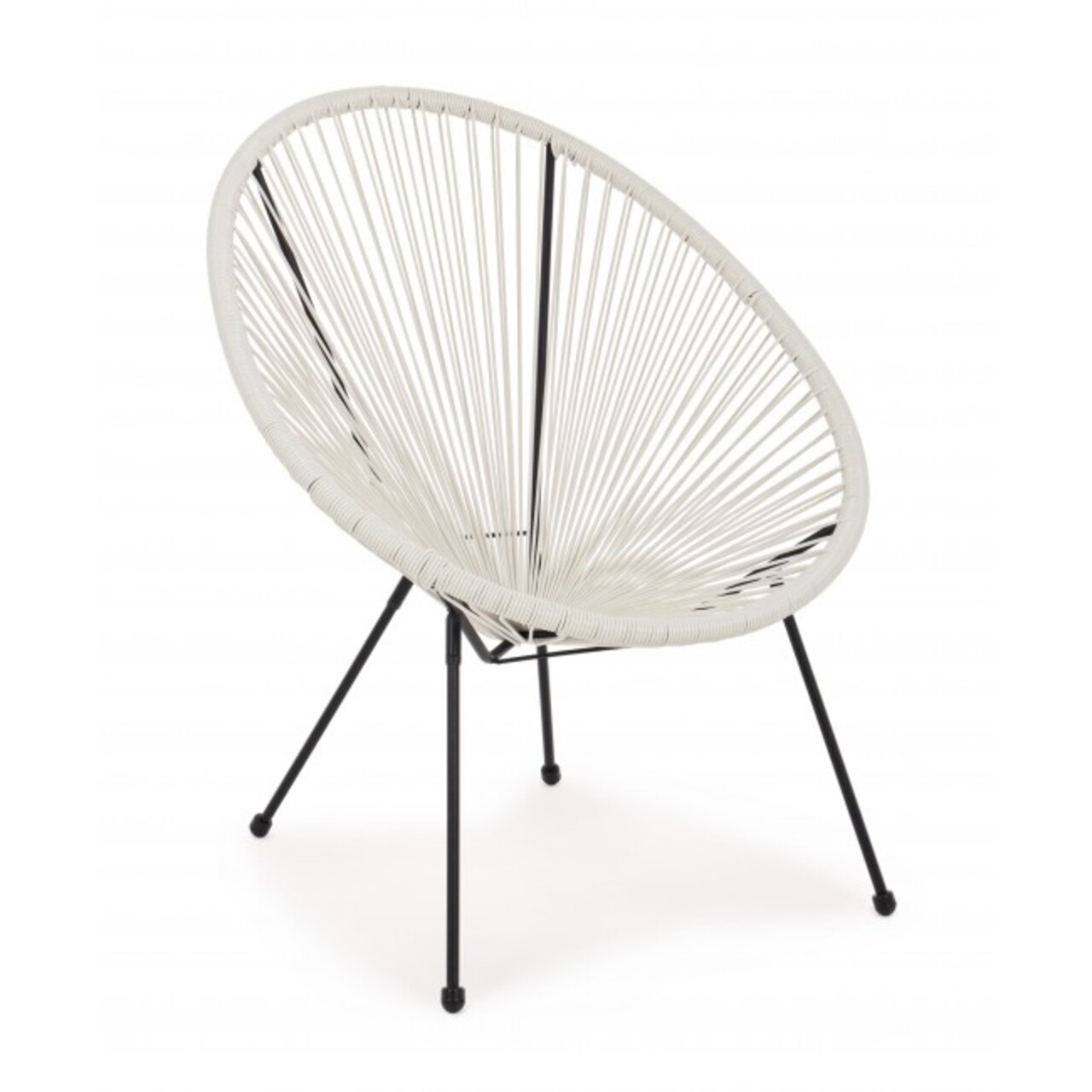 Scaun pentru gradina, Parker, Bizzotto, 72x78x89 cm, otel/fibre sintetice - imagine 7